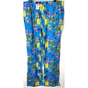 Sesame Street Mens 2X-Large Sleep Pants Soft Fabric Comfort Fit